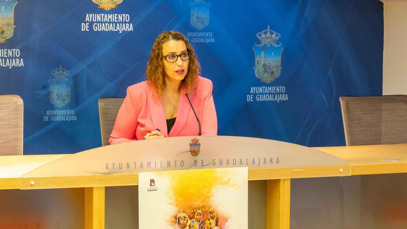 Sara Simón, segunda teniente de alcalde y concejala de Festejos de Guadalajara.