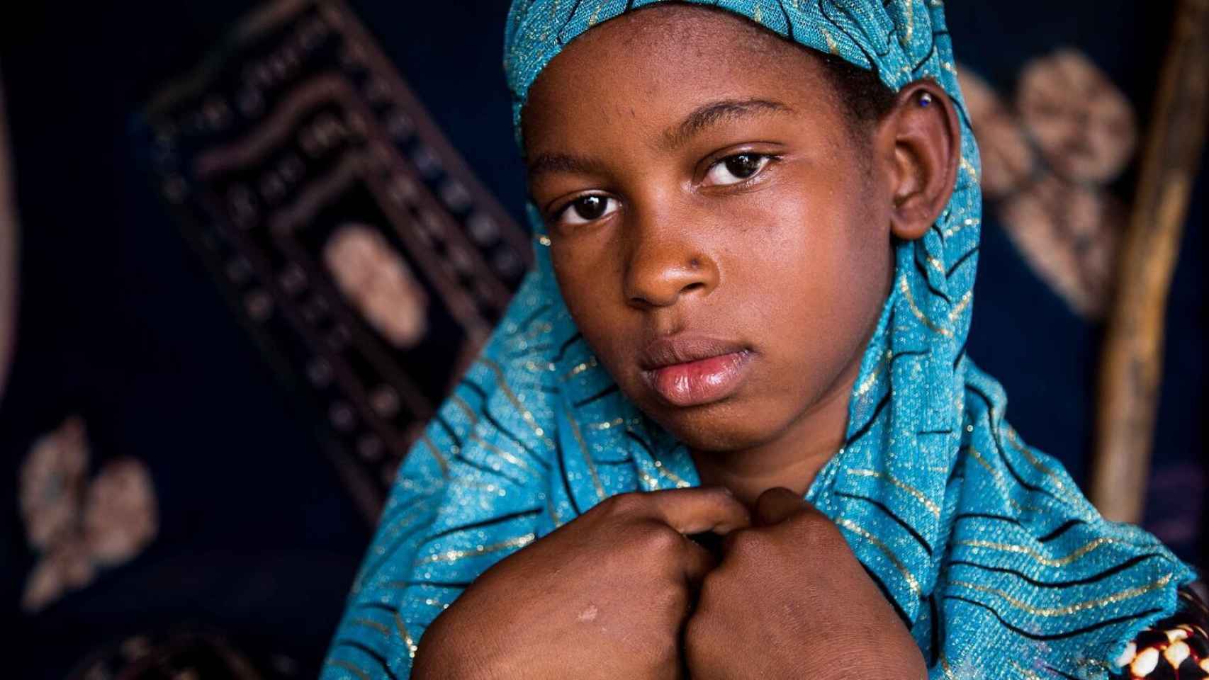 Meimouna, una joven mauritana.