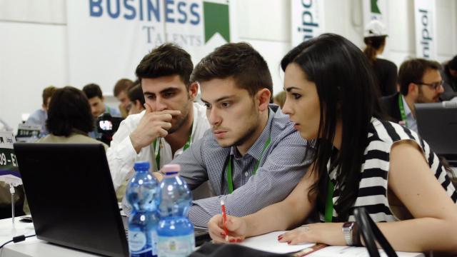 Una imagen de archivo de jóvenes participantes en Business Talents.