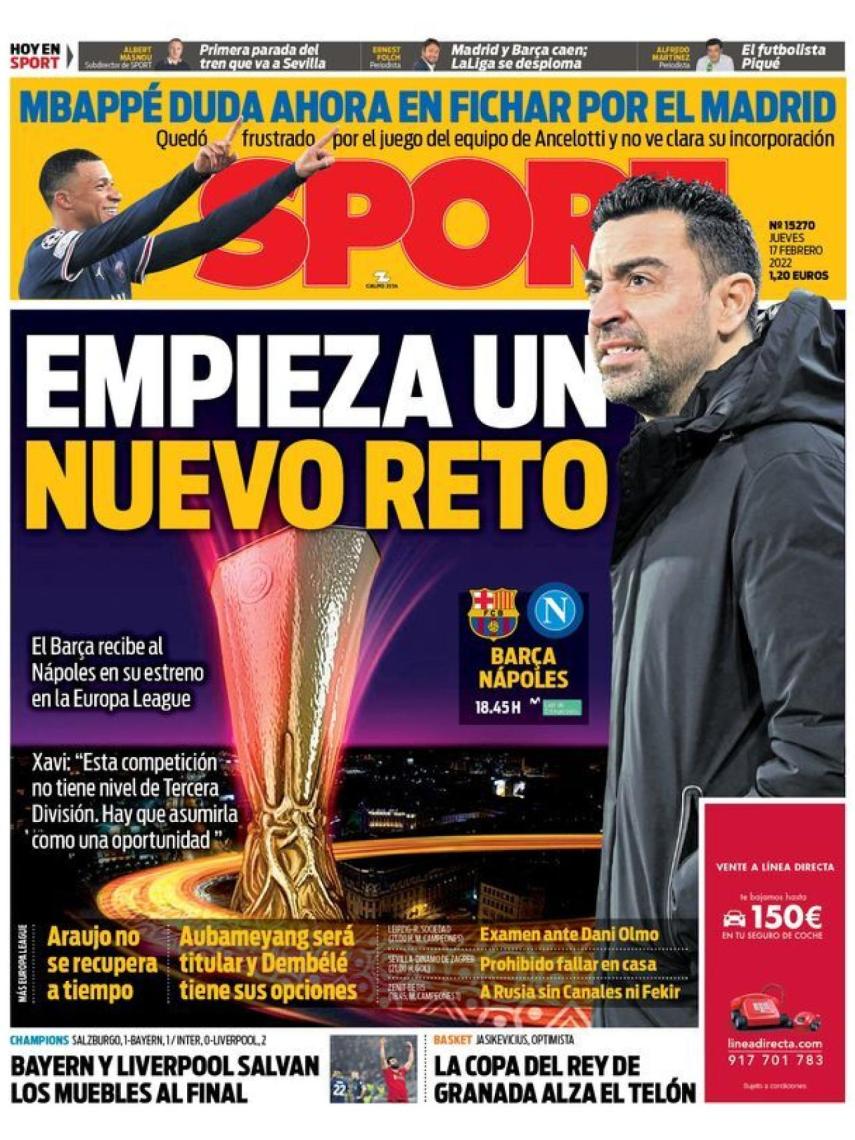 Portada SPORT