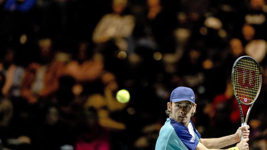 Alex De Miñaur, durante el torneo de Rotterdam.