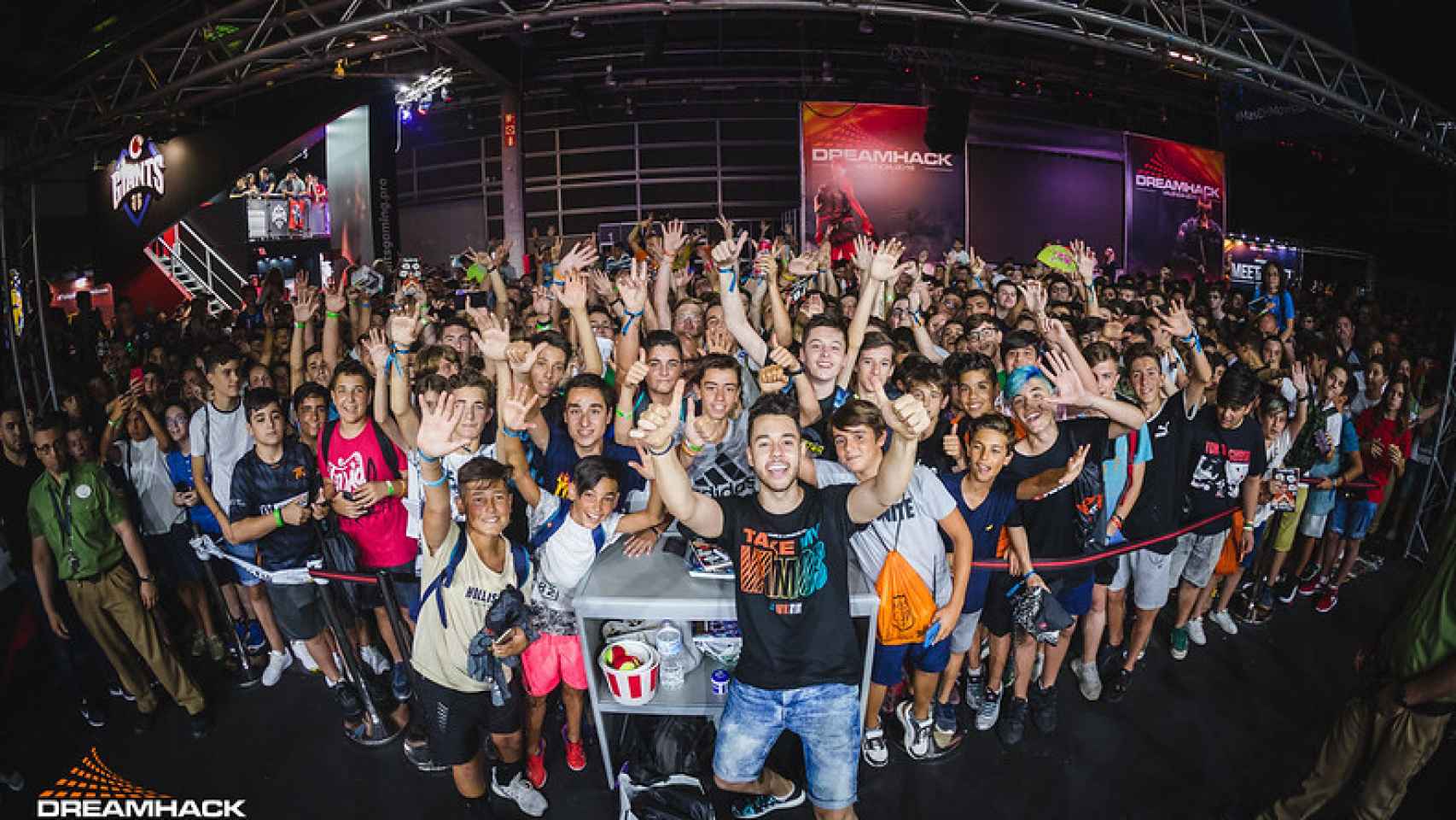 Festival DreamHack celebrado en Valencia en 2019, el último año presencial pre-pandemia.