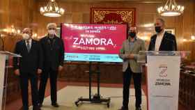 Presentación de Zamora Vital | Francisco Requejo, Emilio Fernández, José María Esbeq y Enrique Oliveira