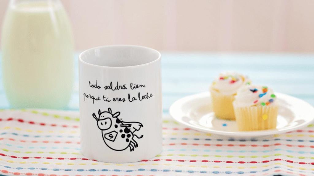 Una taza de Mr. Wonderful.