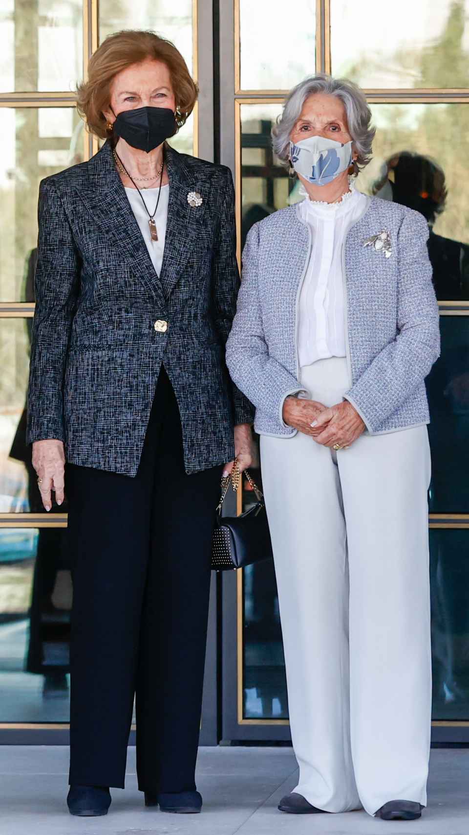 La reina Sofía durante el acto de este jueves.