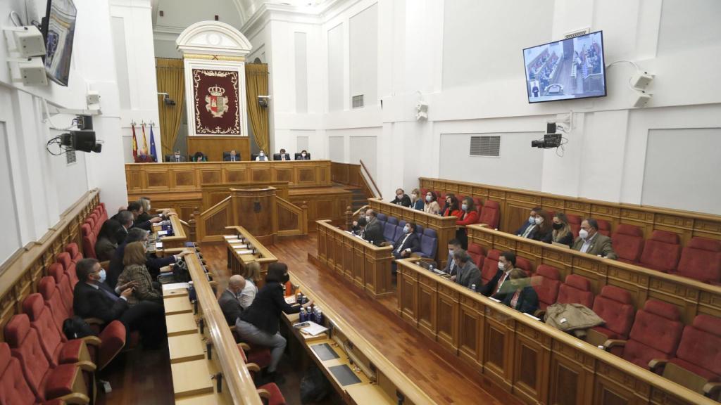 Pleno de las Cortes de Castilla-La Mancha. Foto: Cortes CLM