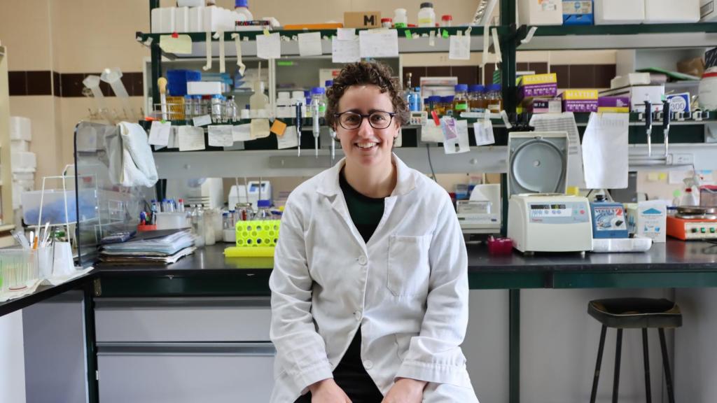 Carla Ijurko, investigadora del Departamento de Bioquímica y Biología Molecular de la Universidad de Salamanca