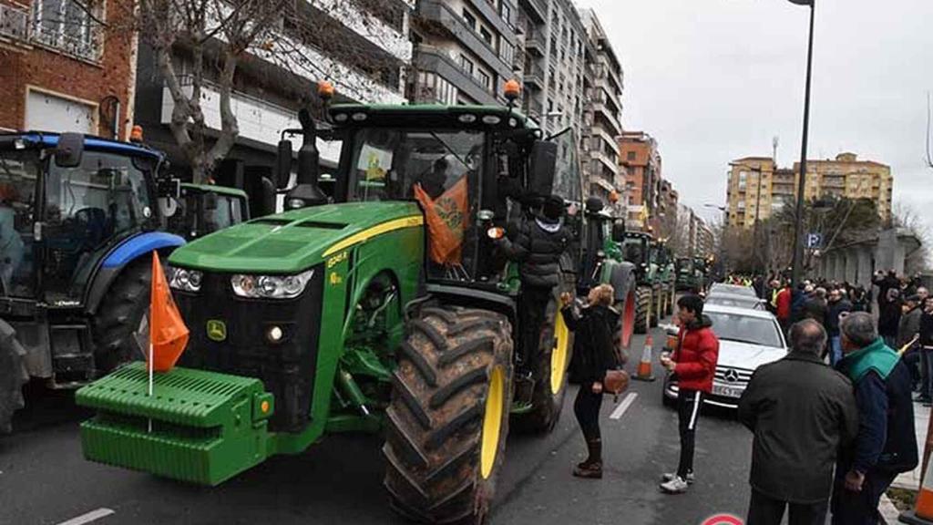 Tractorada en Zamora