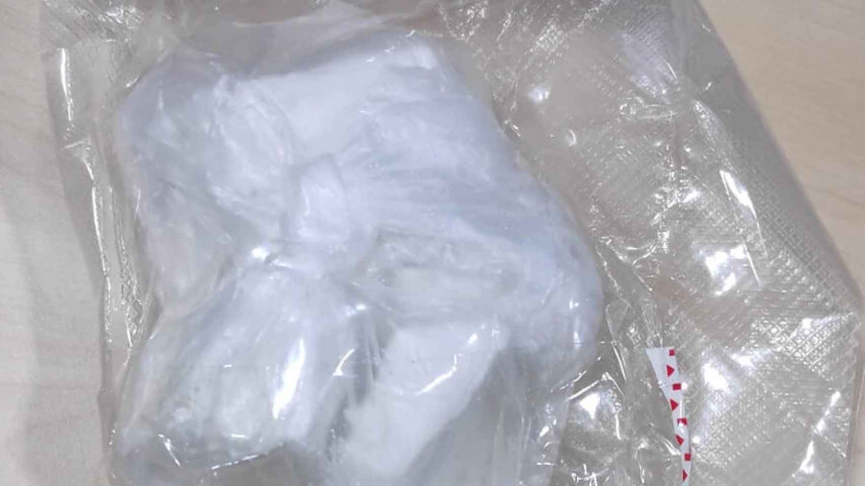 Una imagen de la cocaína intervenida en Albacete.