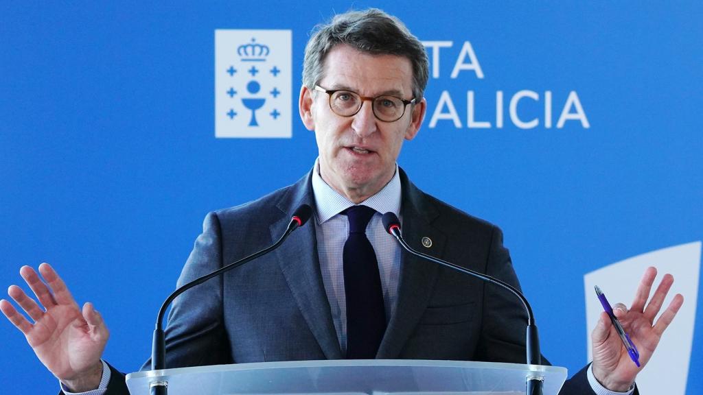 Alberto Núñez-Feijóo, presidente de la Xunta de Galicia.