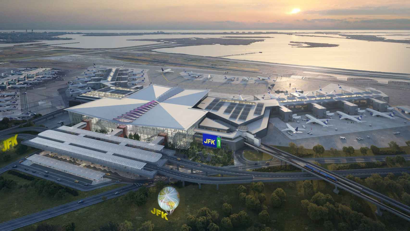 Ferrovial negocia con Carlyle el traspaso de su participación en la nueva terminal del aeropuerto JFK
