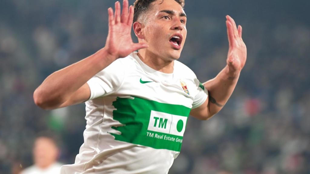 Ezequiel Ponce,  delantero argentino del Elche.