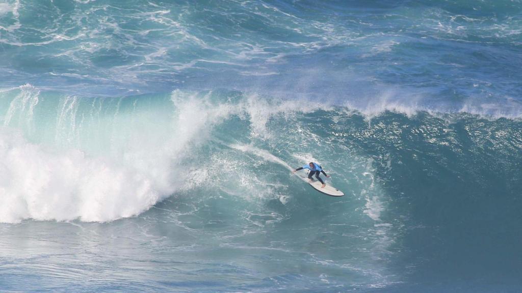 Coruña Big Waves en O Portiño.