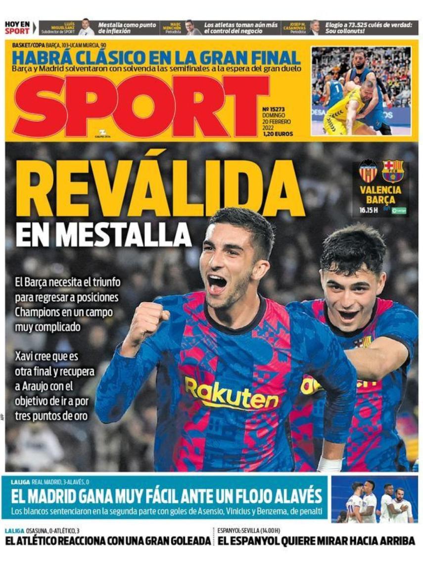 Portada SPORT