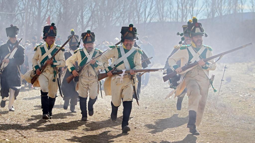 Recreación de la batalla de Turienzo de los Caballeros / Ical