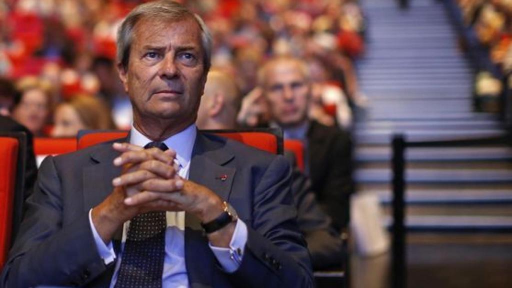 Vincent Bolloré, empresario multimillonario francés.