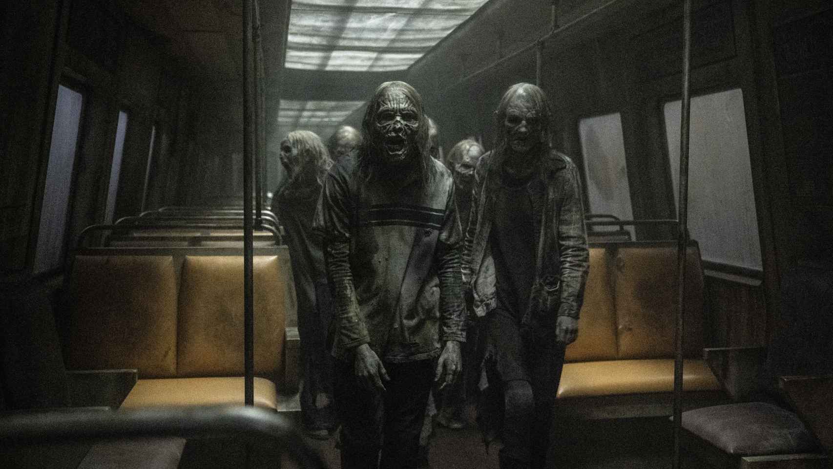 Los zombis son algunos de los grandes protagonistas de la serie.