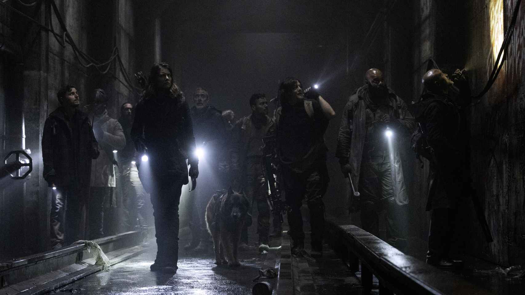 Fotograma de la última temporada de 'The Walking Dead'.