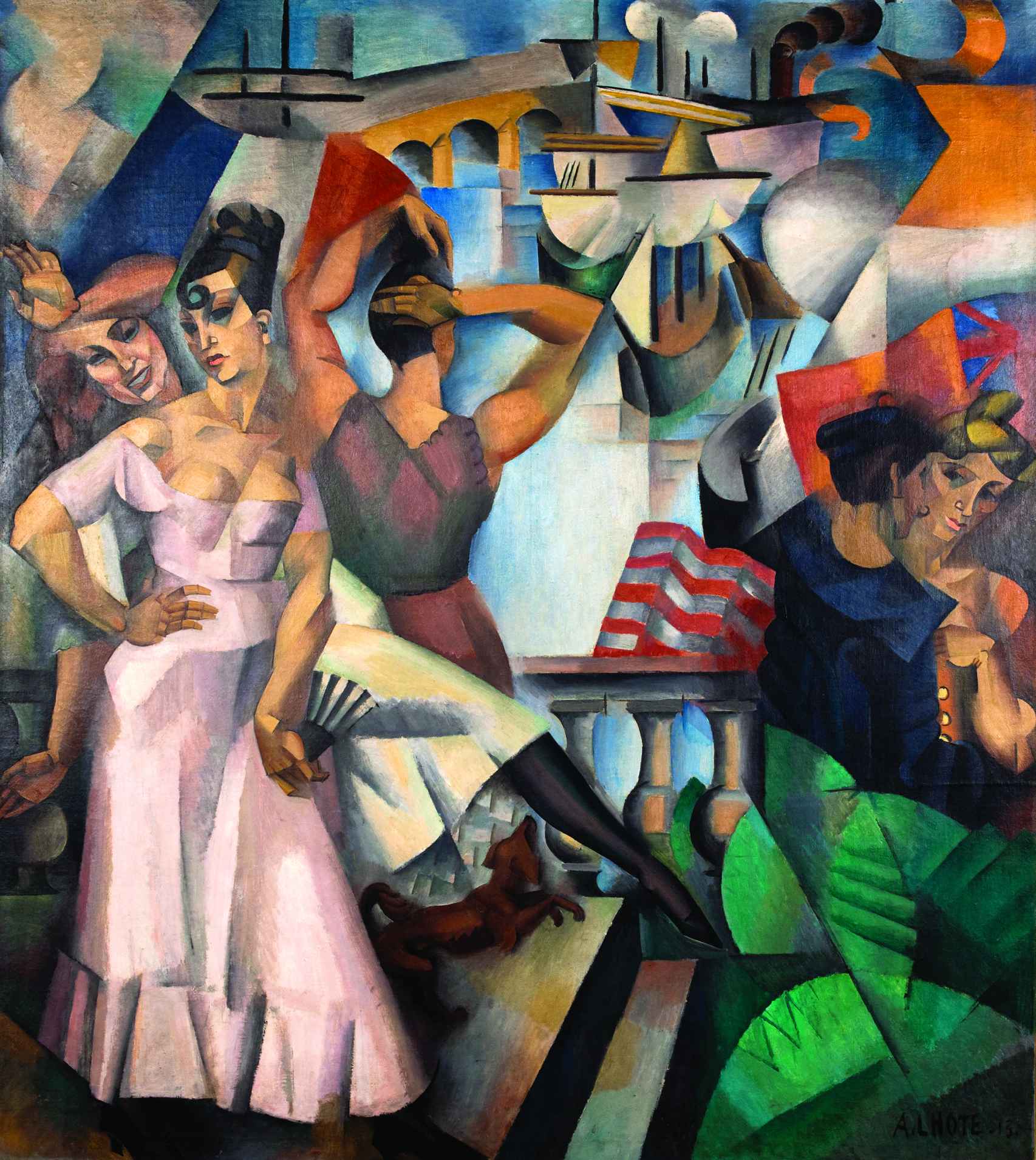 André Lhote: 'El Puerto de escala', 1913