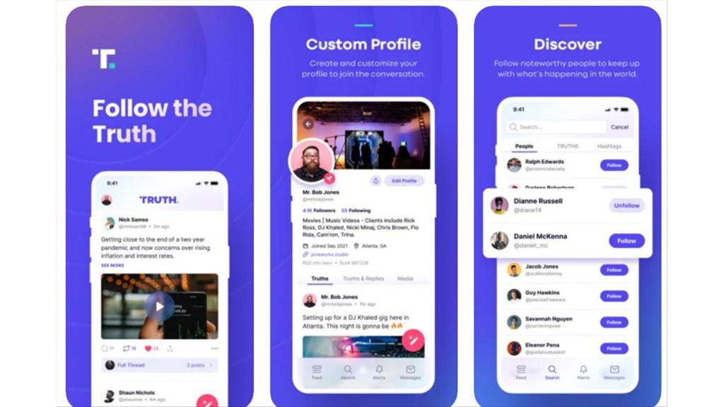 Truth Social en la App Store.