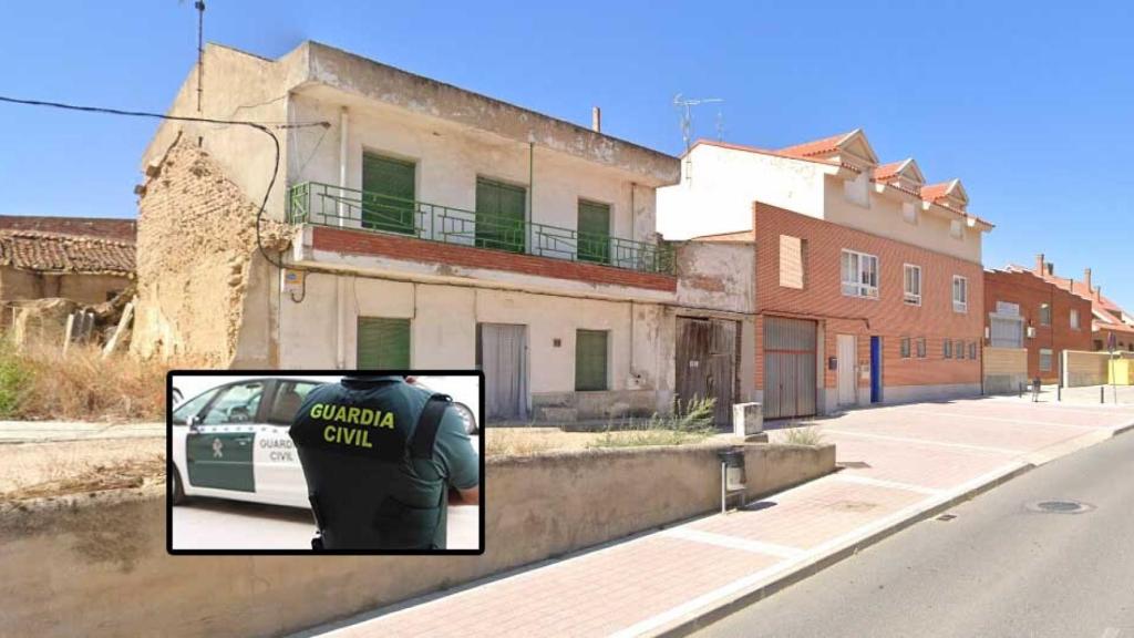 La casa que fue ocupada en La Cistérniga hace unas semanas