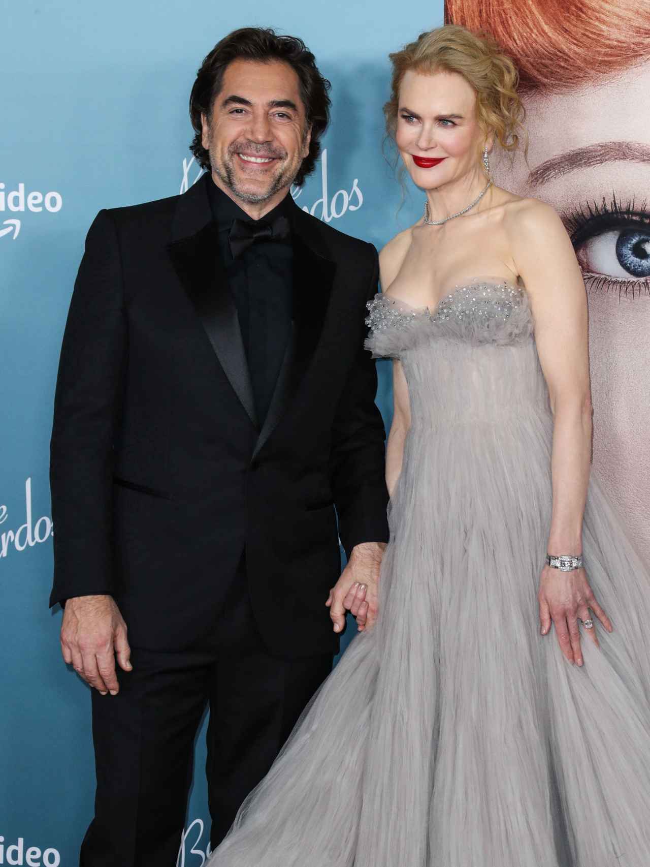Nicole Kidman y Javier Bardem en la presentación de 'Ser los Ricardo'.