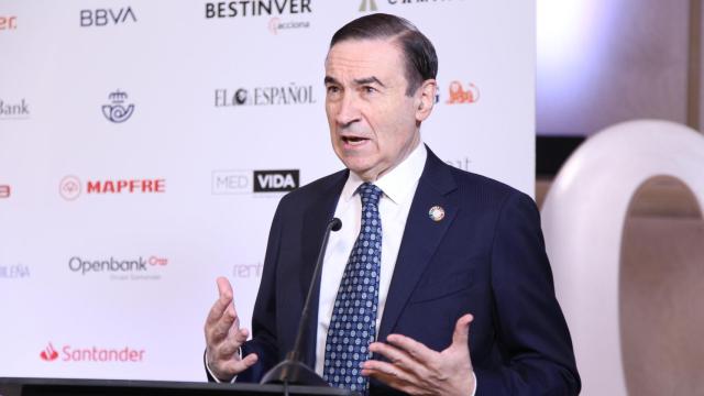 Pedro J. Ramírez, presidente ejecutivo y director de EL ESPAÑOL, en la inauguración del II Observatorio de las Finanzas.