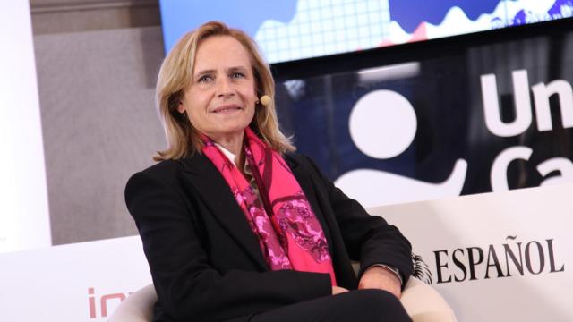 Gloria Ortiz, directora general de Banca Comercial de Bankinter, durante el Observatorio de las Finanzas.