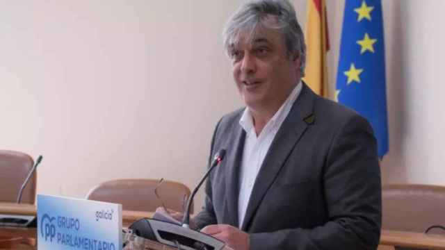 El portavoz parlamentario del PP gallego, Pedro Puy.