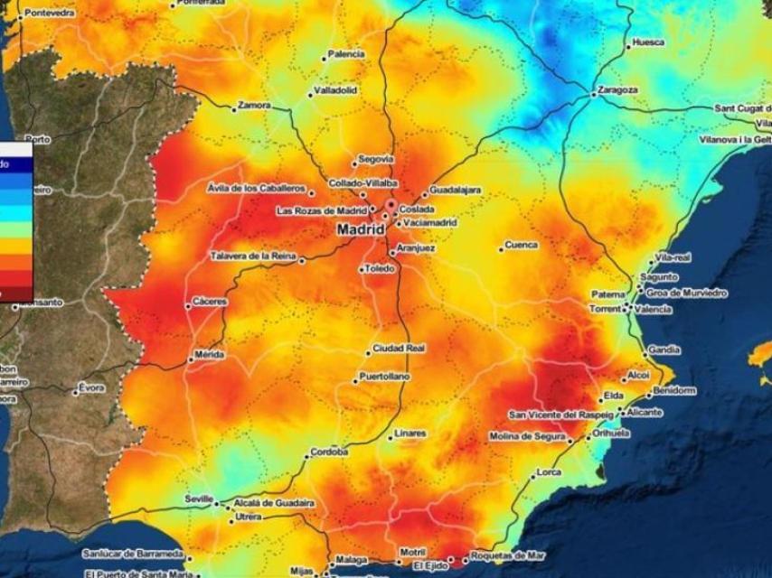 El SPEI muestra la severidad de la sequía meteorológica a partir de la precipitación y la demanda de agua por parte de la atmósfera. (Imagen: Meteored)