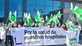 Concentración de Satse en el Hospital de Salamanca
