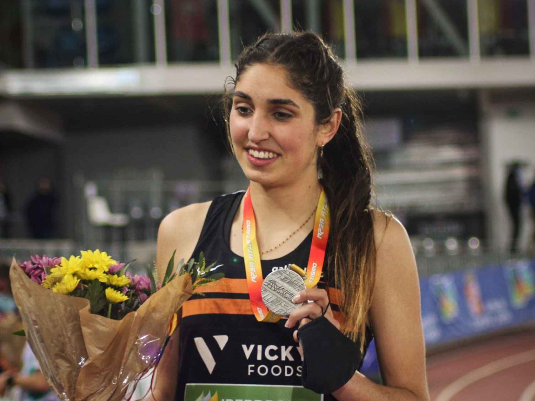 Ángela Viciosa, subcampeona de España sub-23 de 3.000 metros en pista cubierta