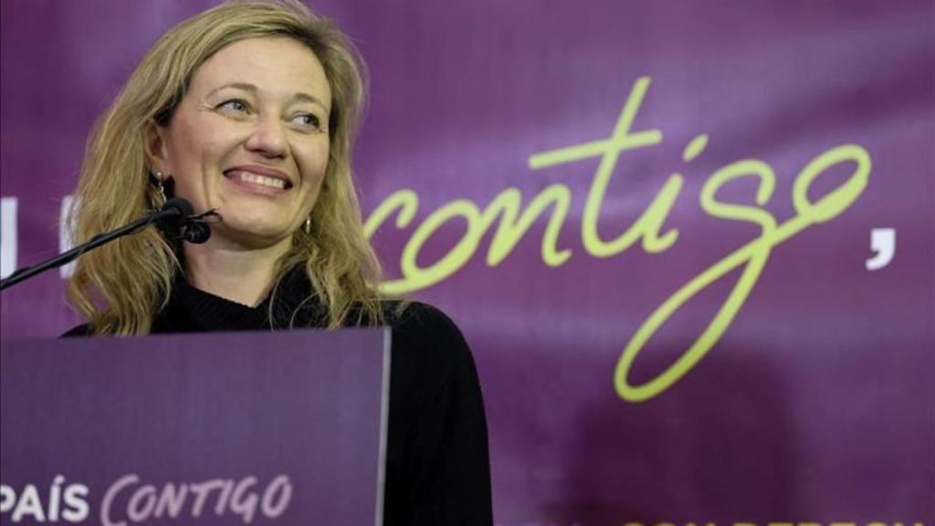 Victoria Rosell, en un acto de Podemos.