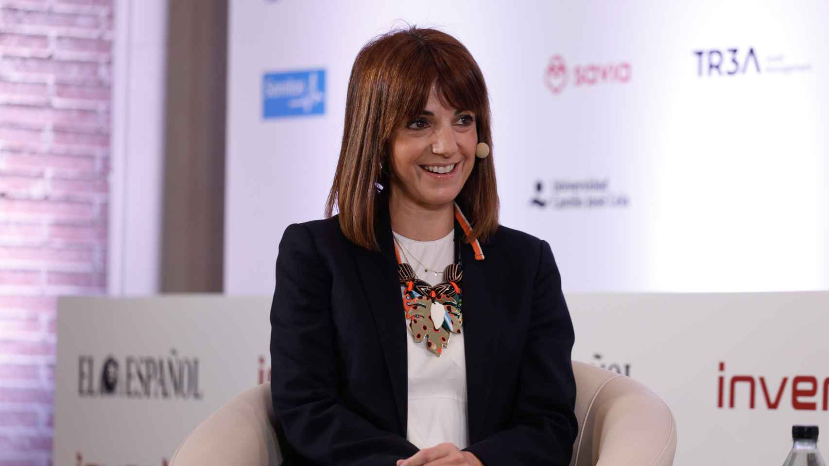 María Jesús Valdemoros, profesora del IESE, durante el Observatorio de las Finanzas.