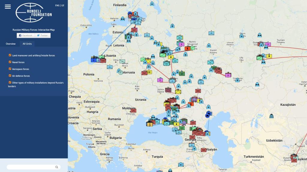 Mapa político de GFSIS