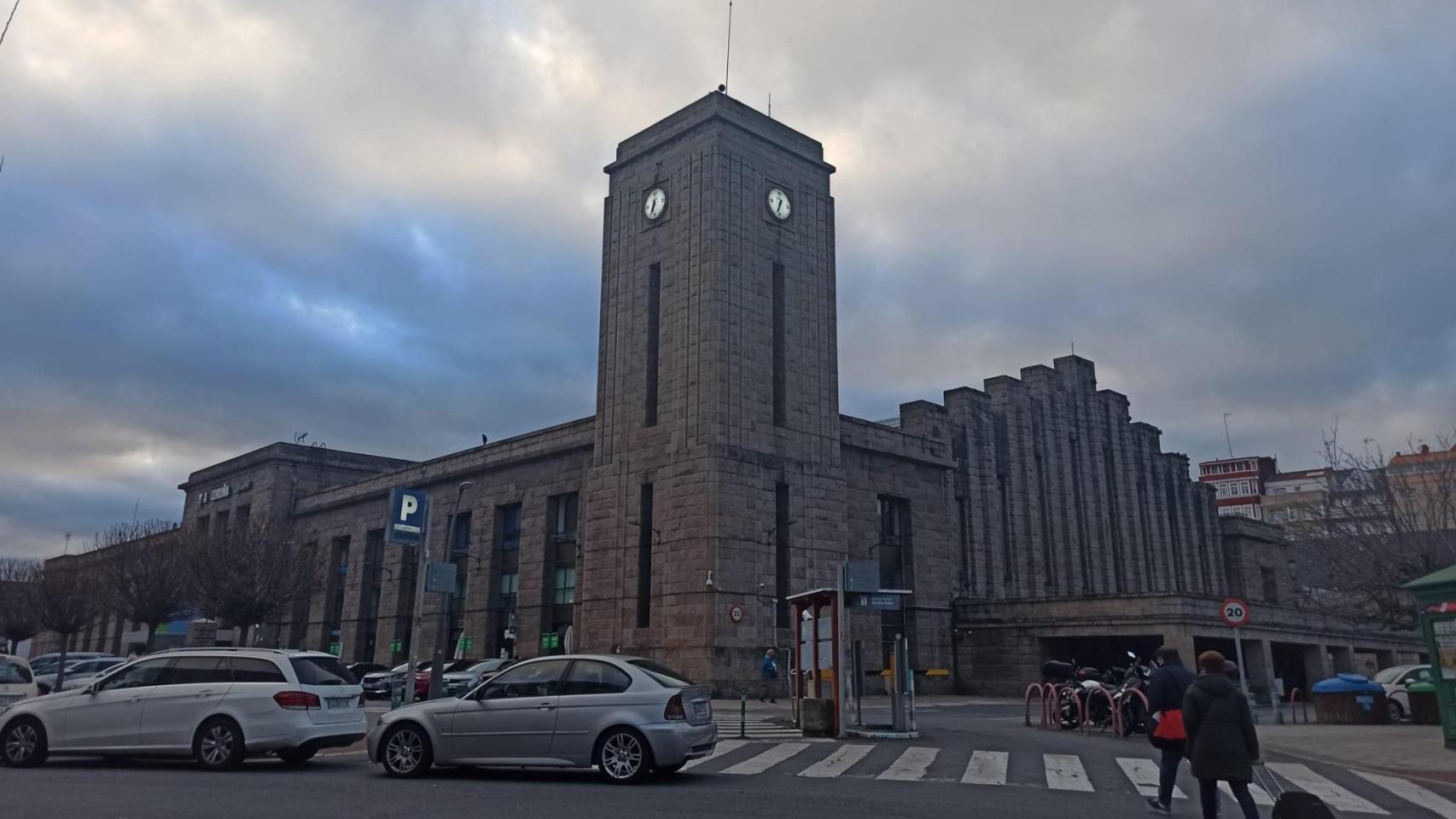 Estación de tren de A Coruña.