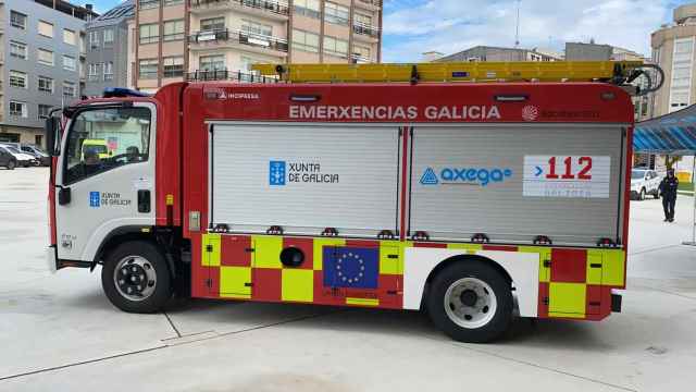 Uno de los vehículos del Ges de A Estrada (Pontevedra).