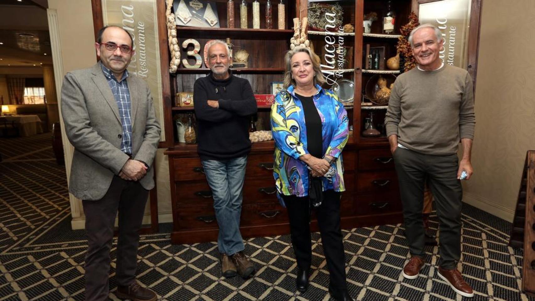 Los cuatro socios fundadores de EL DIGITAL CLM
