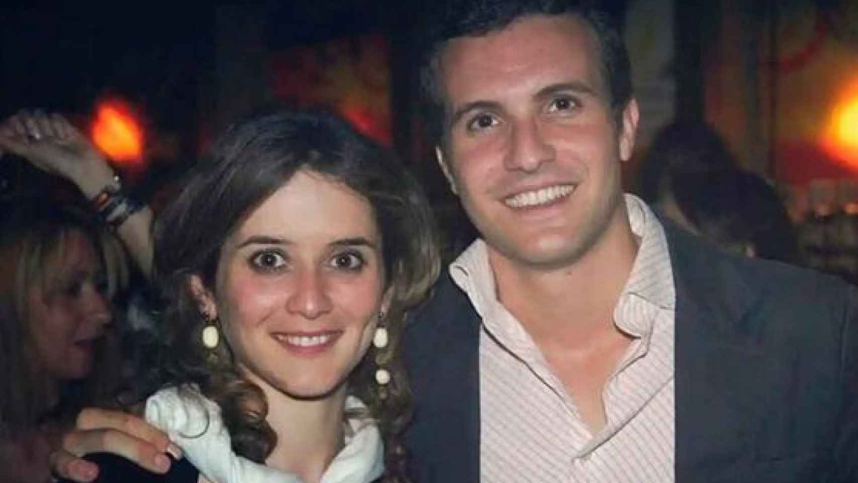 Isabel Díaz Ayuso y Pablo Casado.