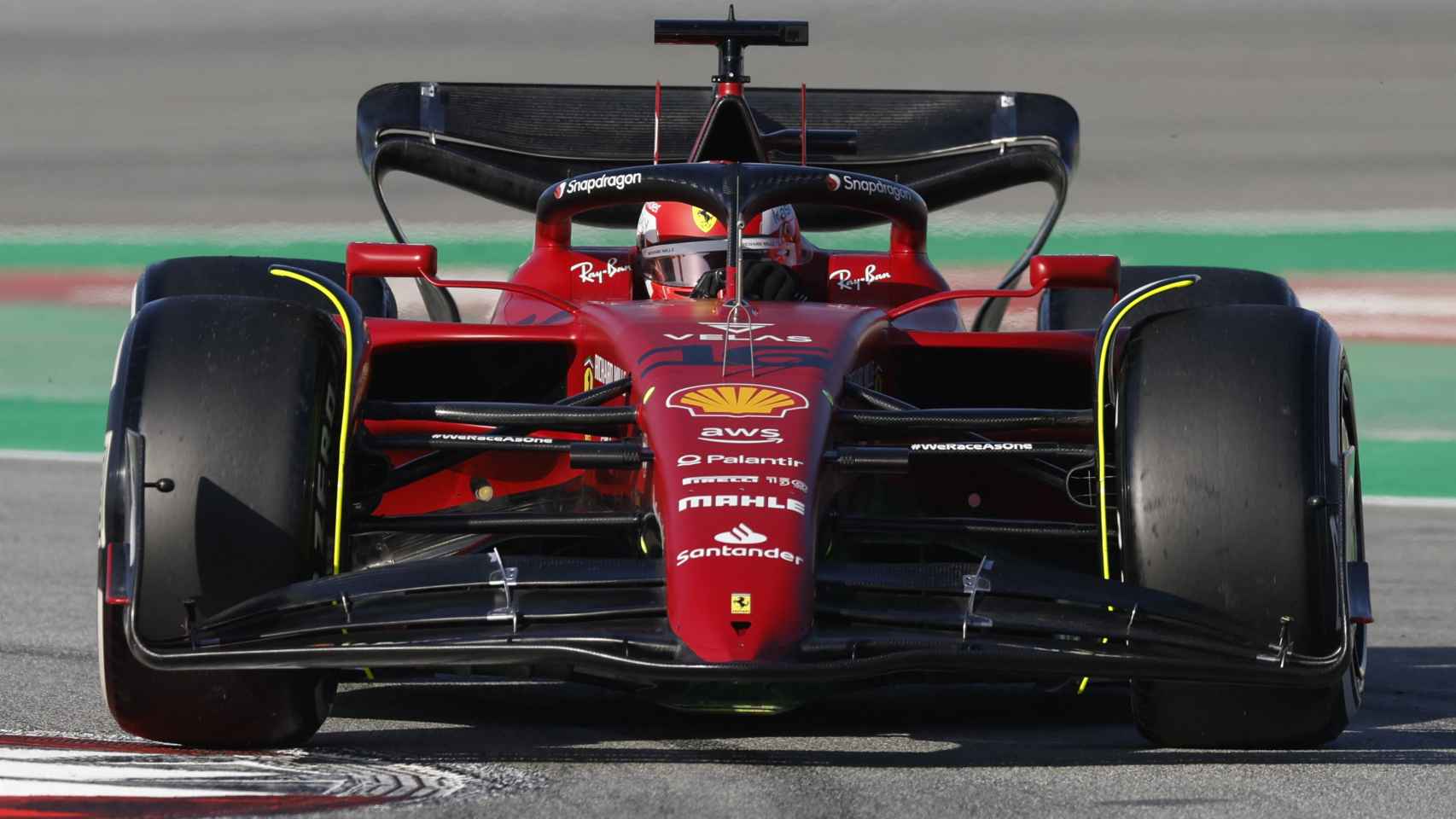 Ferrari F1-75, pilotado por Charles Leclerc