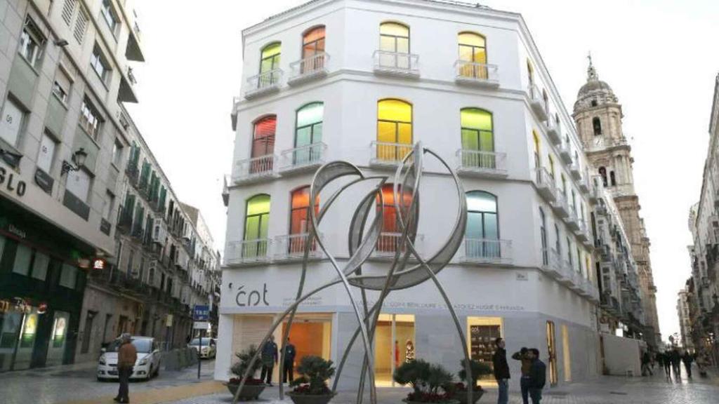 Edificio de la Diputación en el Centro de Málaga.