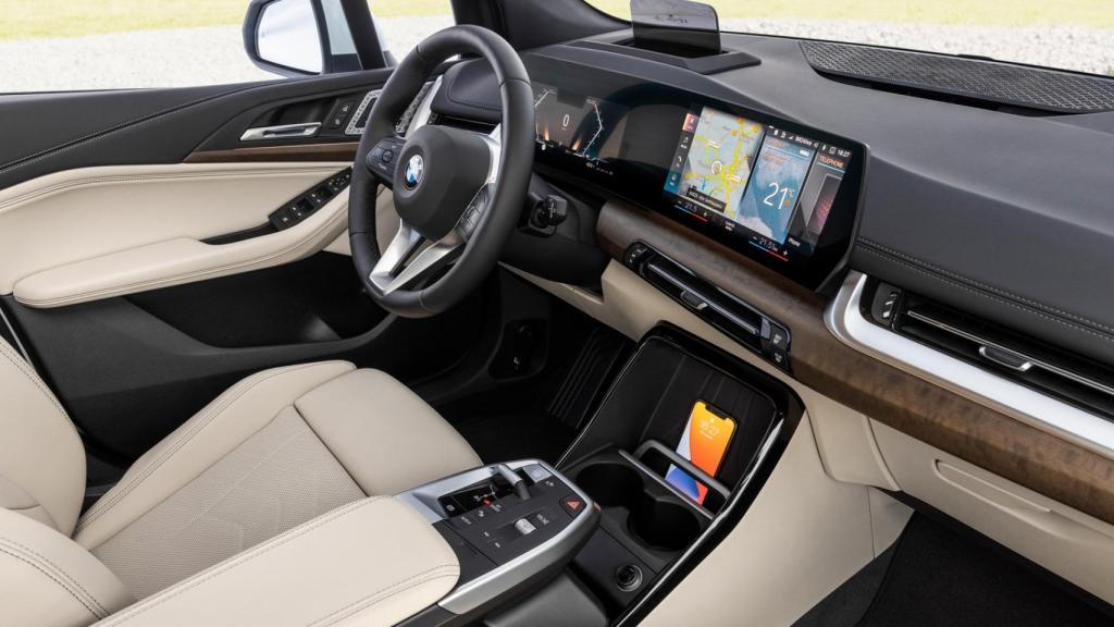 Interior del BMW Serie 2 Active Tourer.