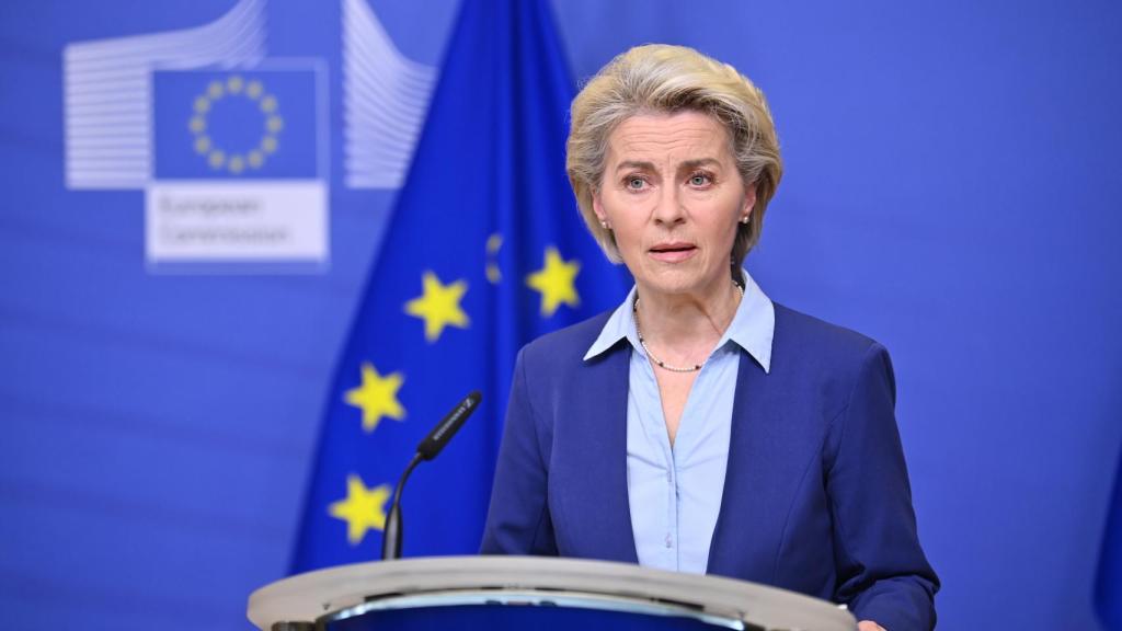 La presidenta de la Comisión Europea, Ursula von der Leyen