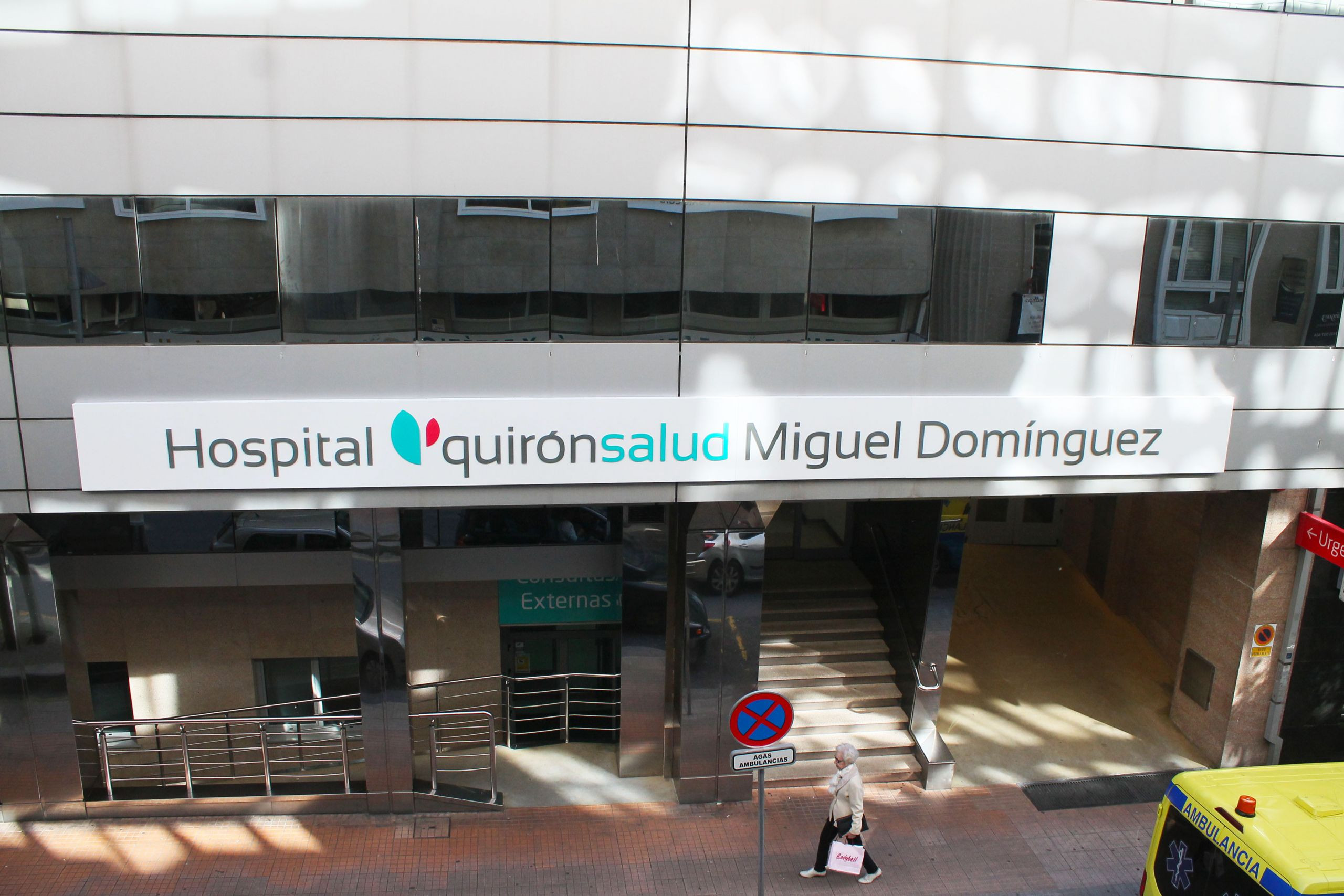 Fachada del Hospital Quirónsalud.