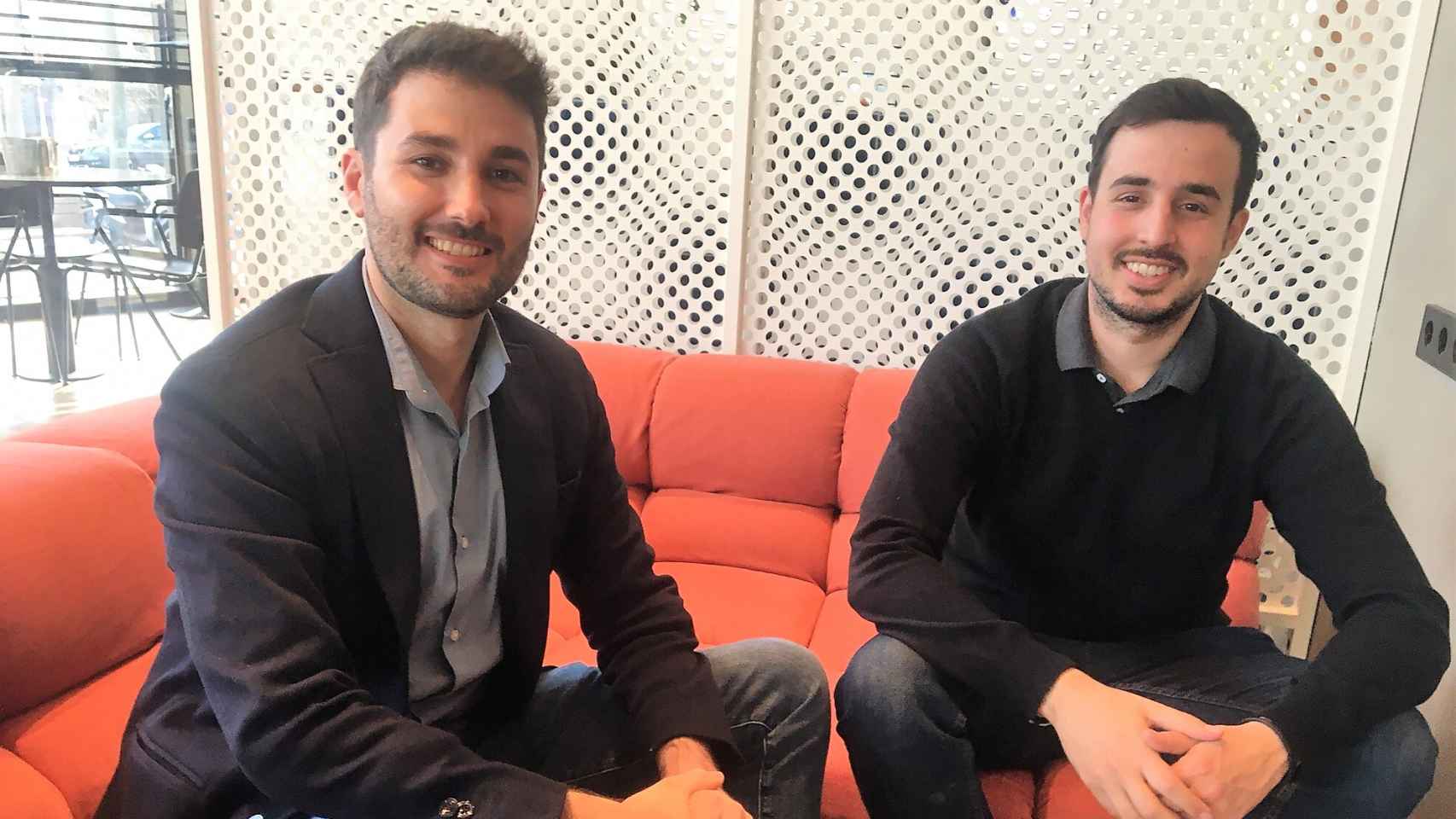 Mikel Sanzol (Chief Revenue officer) y Xavier Ardanuy (CEO) son los cofundadores de la startup Okify.