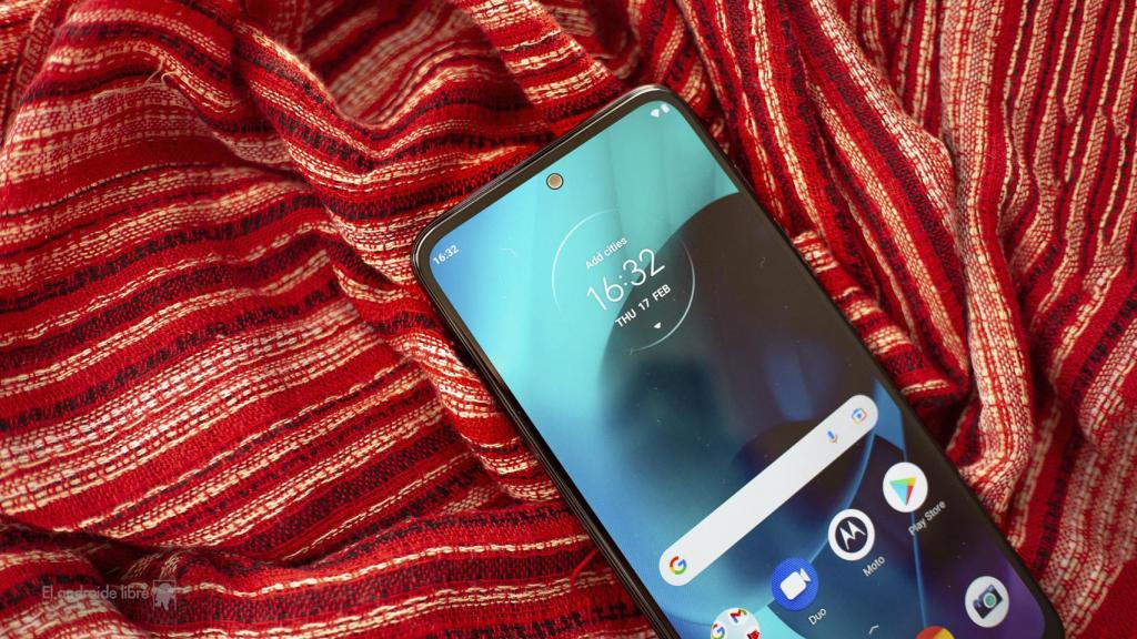 Pantalla del Motorola G71