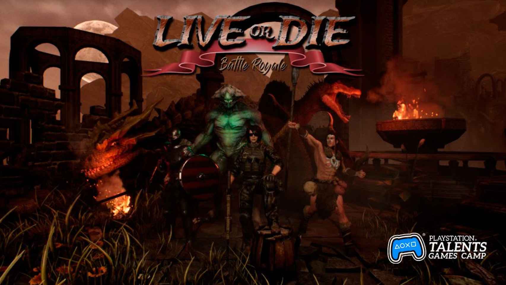 Así es Live Or Die, el 'battle royale' independiente de Málaga que estrena hoy PlayStation