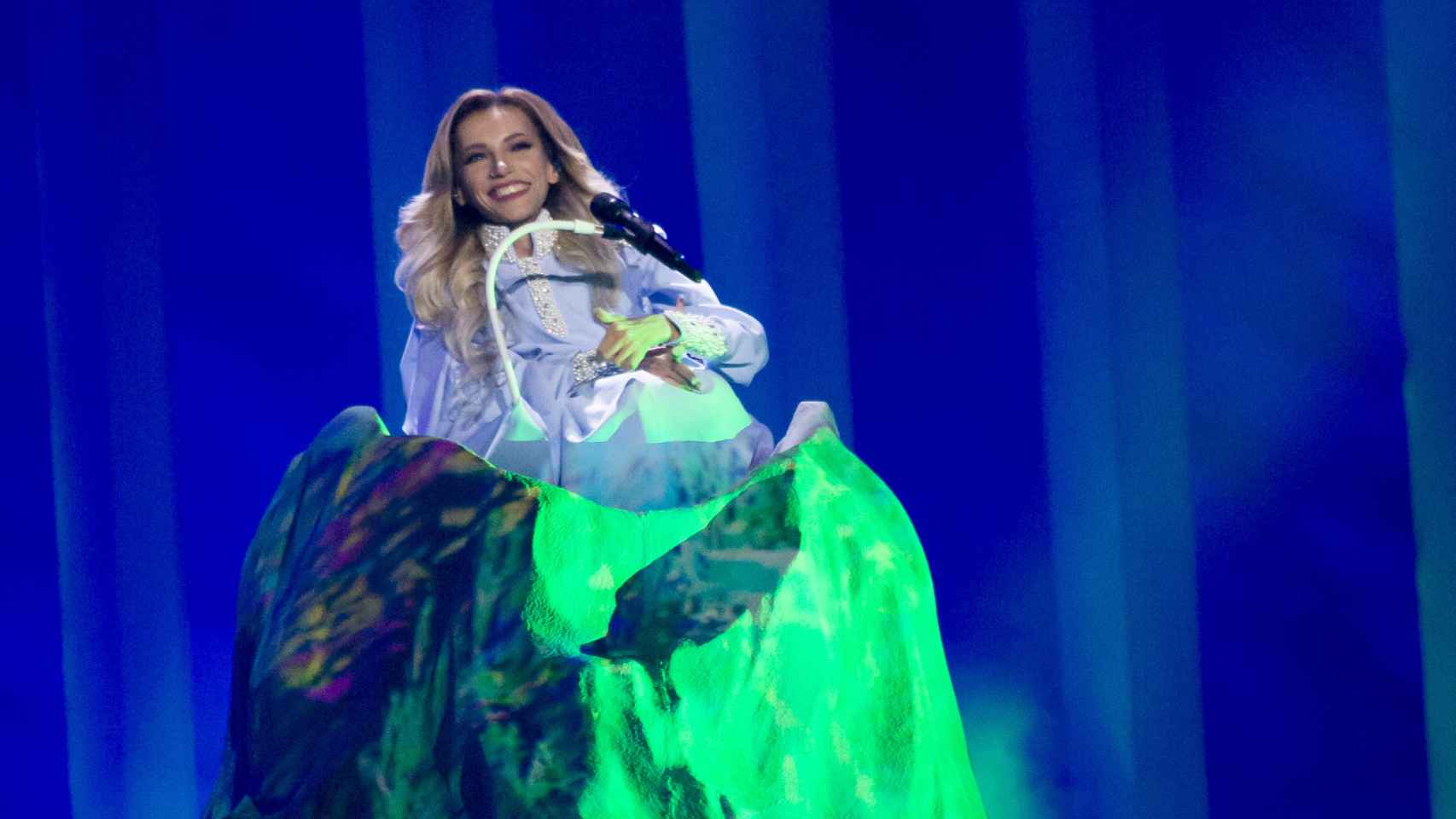 Yulia Samoylova fue vetada por Ucrania en Eurovisión 2017.