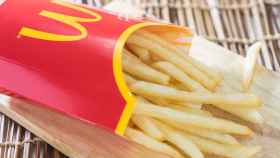 Receta de patatas fritas estilo McDonald's.