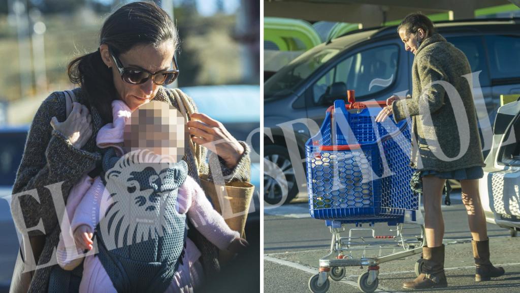 Primeras imágenes de Telma Ortiz y su hija de seis meses.